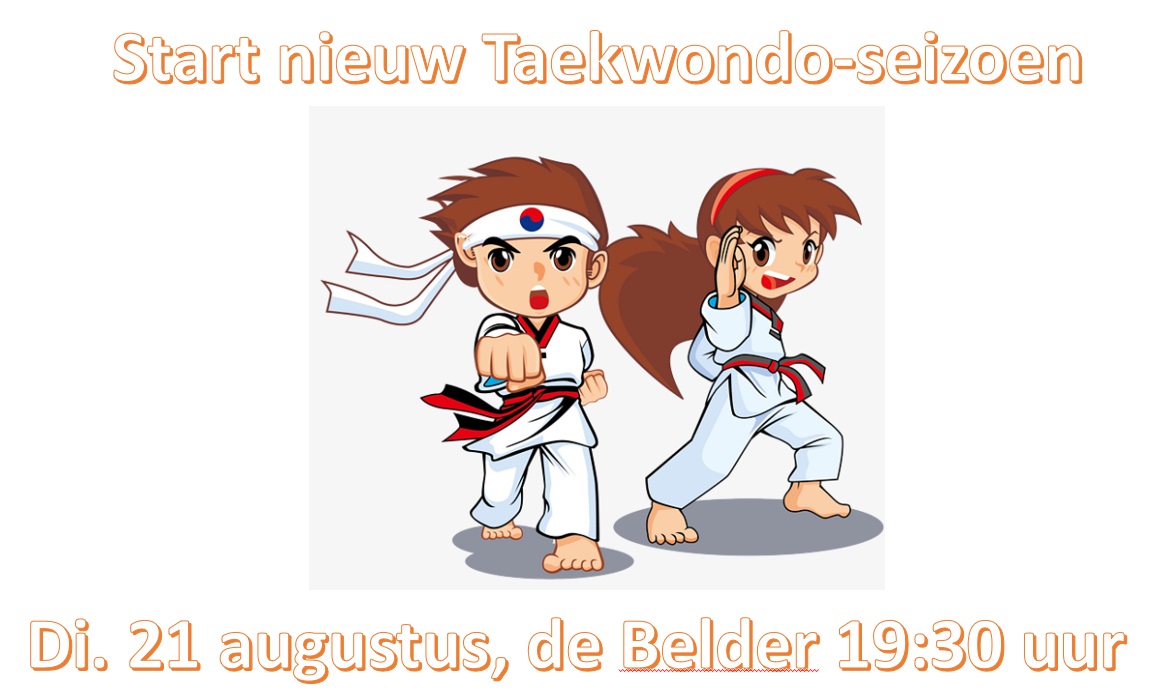 Start Taekwondoseizoen